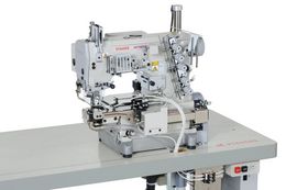 WT200P ： Variable top feed, small cylinder bed, interlock stitch machines