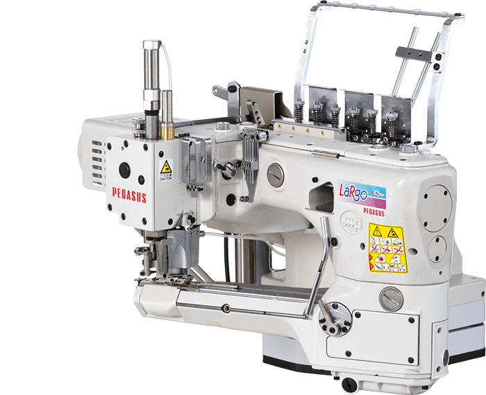PEGASUS of industrial sewing machines