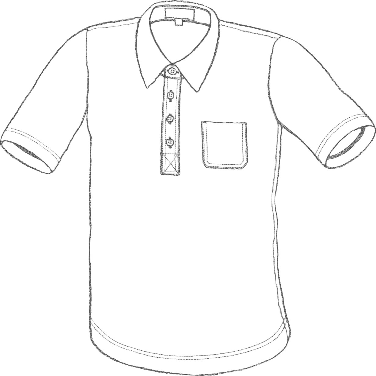 Knit shirts short sleeves_A