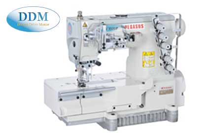 W3562P ： Oil barrier type, flatbed, interlock stitch machines