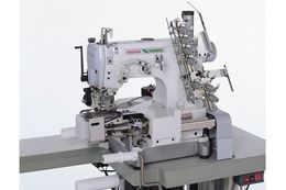 W674 ： 4 or 5 needle, cylinder bed, double chainstitch machines for super tucking