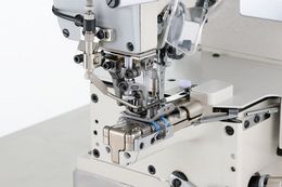 WT169P ： Variable top feed, interlock stitch machines with an extremely small-sized cylinder bed