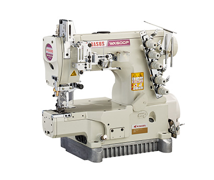 WX600P ： Oil barrier type, cylinder bed, interlock stitch machines