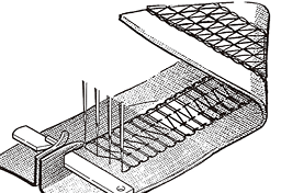 Flat seaming