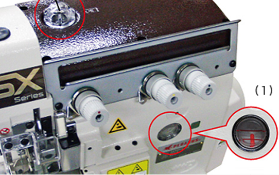 Inspection of machine oil